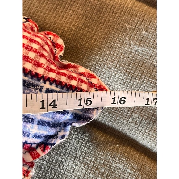 One of a kind Upcycled Blue Tie Dyed Skeleton Small - Picture 6 of 6